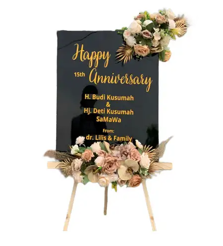 Papan Bunga Akrilik Pandrah