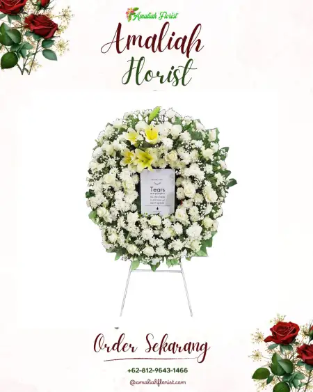 Krans Bunga Duka Pandrah